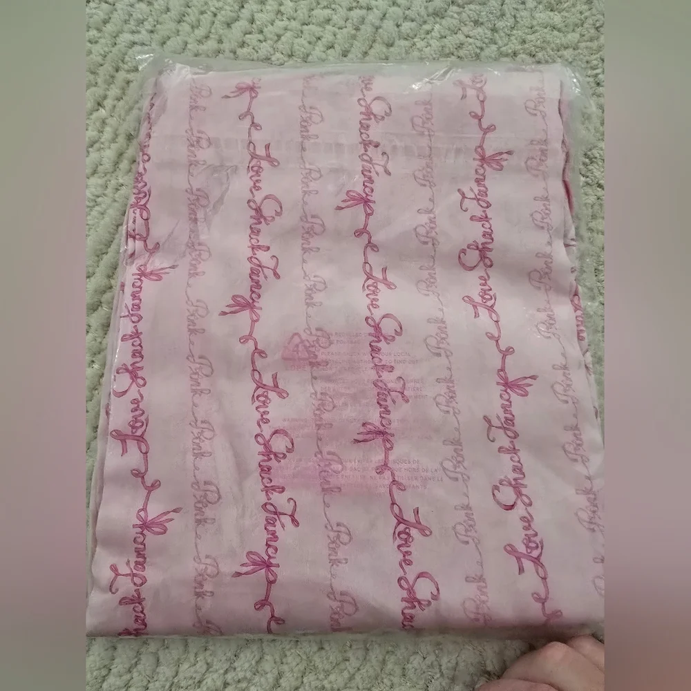 New, Pink X LSF Silky Sleep Pants size medium with regular length bnwt. - Picture 3 of 4